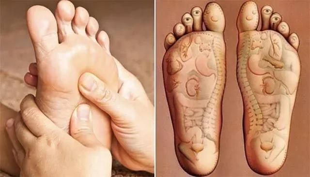 Massage des pieds
